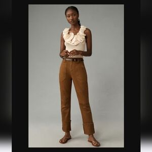 Pilcro High Tide Slim Cuffed Pants Anthropologie